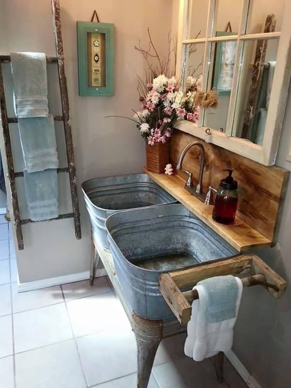 Water Trough Sinks In Your Home - Cowgirls In Style Magazine